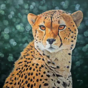 Stunning fine art painting in acrylics by Steve Cooper